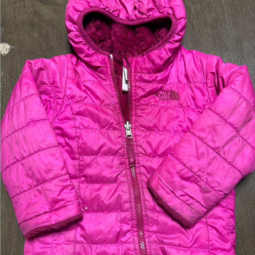 The North Face Fuchsia Fleece Jacket
